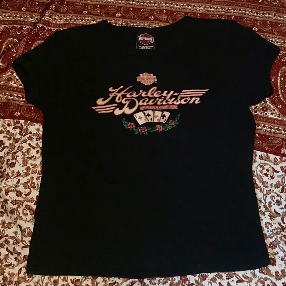 Harley Davidson baby tee